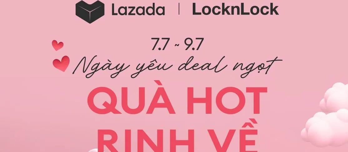 LocknLock khuyến mãi 7.7